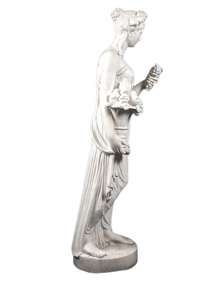 Statue Taille Réelle de la déesse de Pomone, déesse de l'Automne