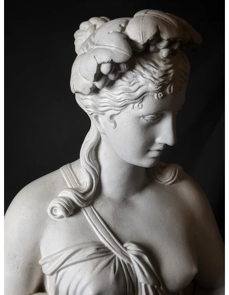 Statue Taille Réelle de la déesse de Pomone, déesse de l'Automne