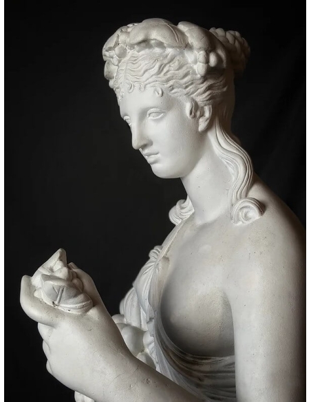 Statue Taille Réelle de la déesse de Pomone, déesse de l'Automne