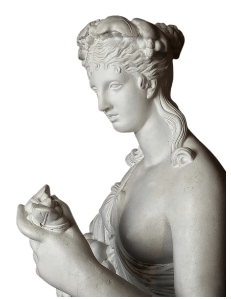 Statue Taille Réelle de la déesse de Pomone, déesse de l'Automne