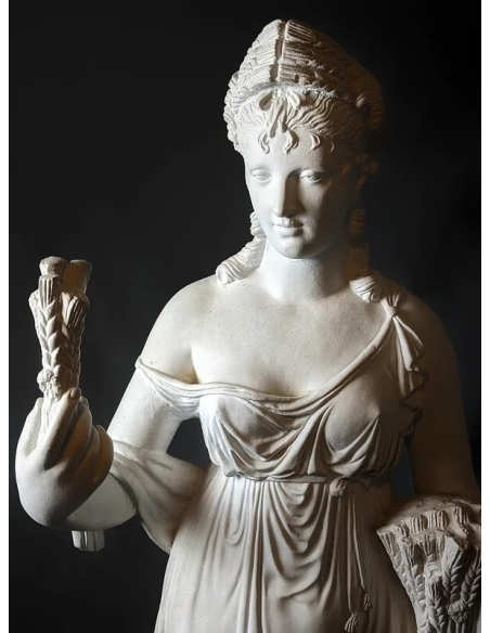 Estatua a Tamaño Real de la diosa Ceres, diosa del Verano