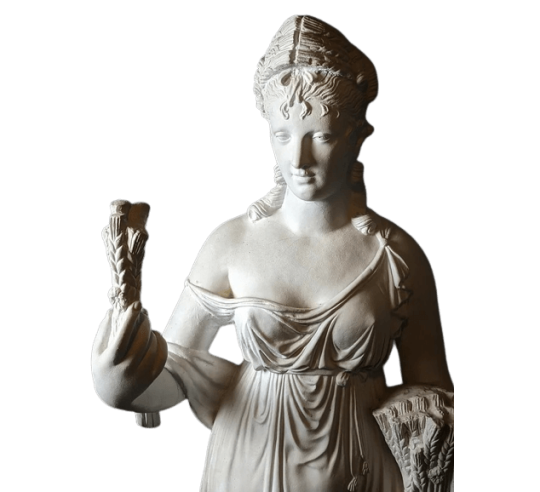 Life-Size Statue of the goddess Ceres, goddess...