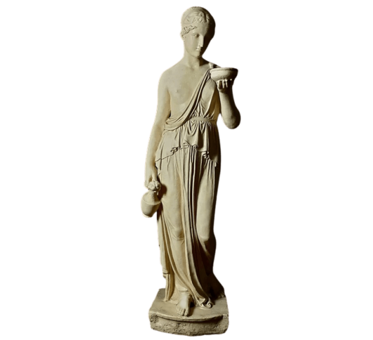 Life-Size Statue of the goddess Hebe, after Bertel Thorvaldsen