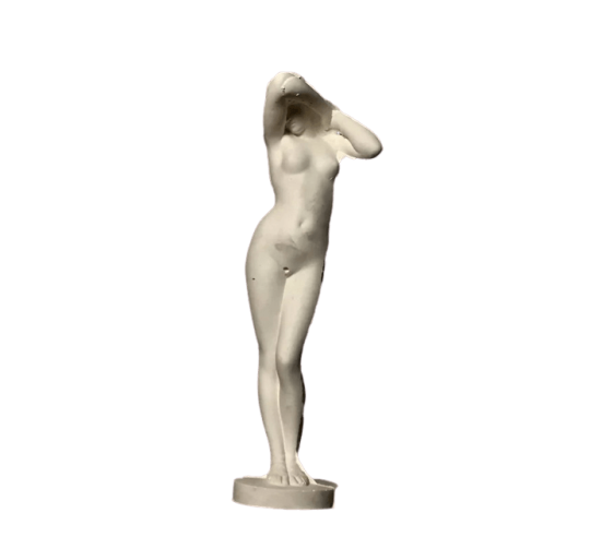 Statue of Phryne before her judges after Jean-Jacques Pradier