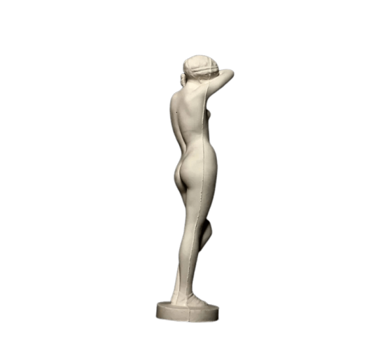 Statue de Phryné devant ses juges d'après...