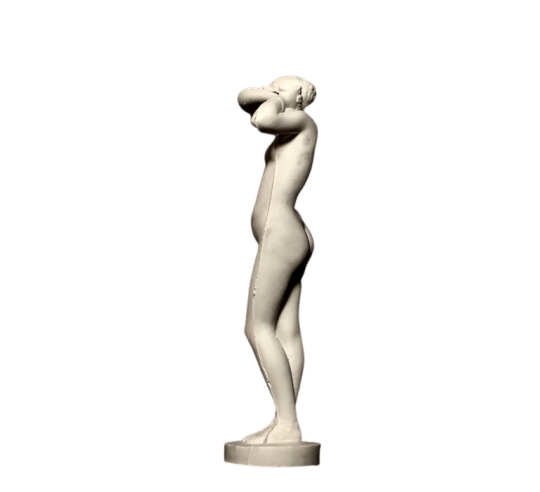 Statue de Phryné devant ses juges d'après...