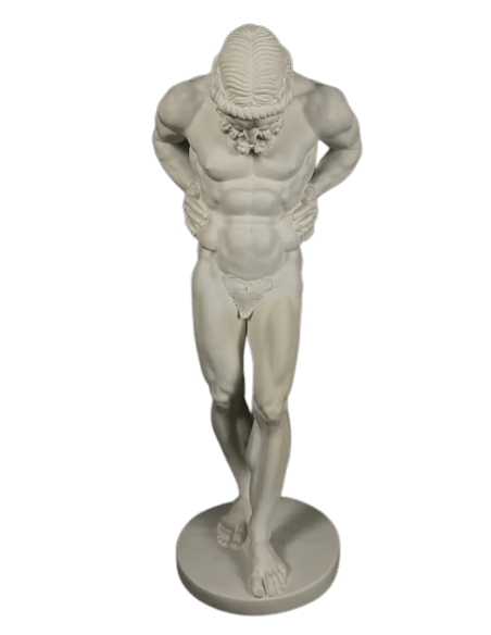 Statue du géant Atlas portant la voute céleste sur ses épaules