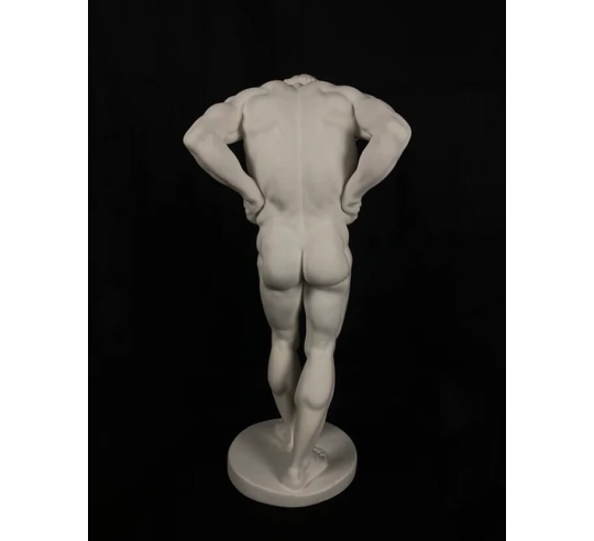 Statue du géant Atlas portant la voute céleste...