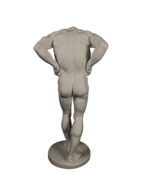 Statue du géant Atlas portant la voute céleste sur ses épaules