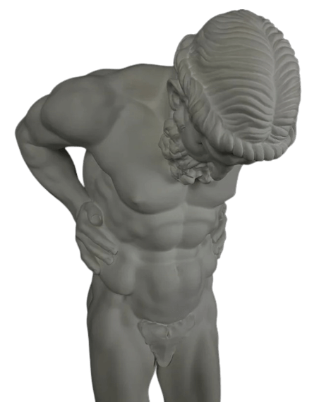 Statue du géant Atlas portant la voute céleste sur ses épaules