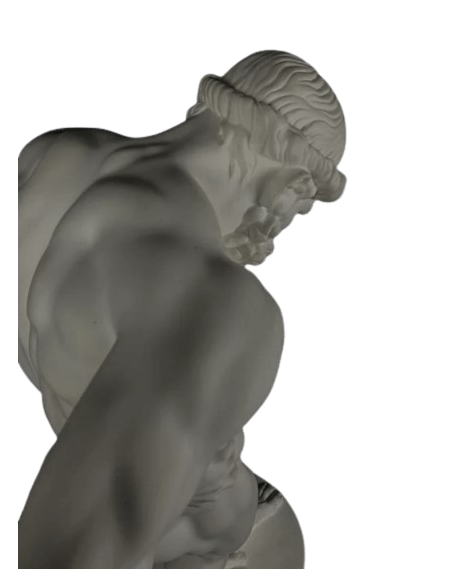 Statue du géant Atlas portant la voute céleste sur ses épaules