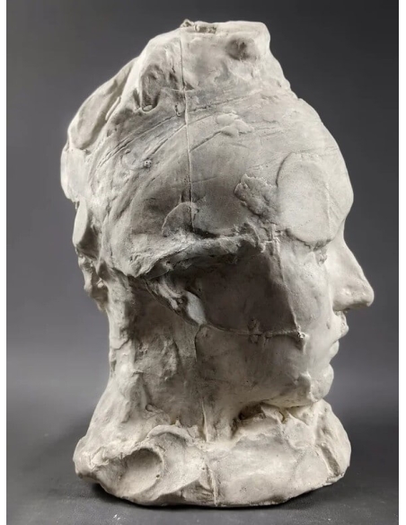 Buste de Camille Claudel dit Camille au bonnet d'après Auguste Rodin