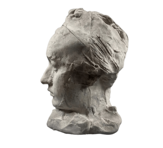 Buste de Camille Claudel dit Camille au bonnet...