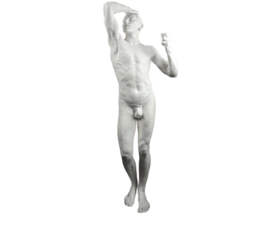 Statue de L'Age d'airain d'après Auguste Rodin