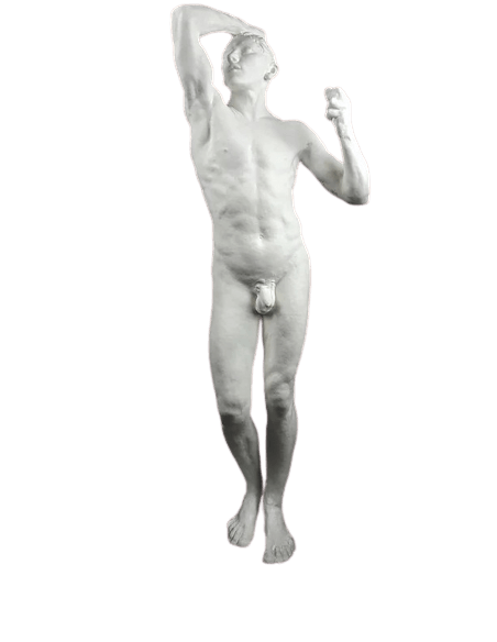 Statue de L'Age d'airain d'après Auguste Rodin