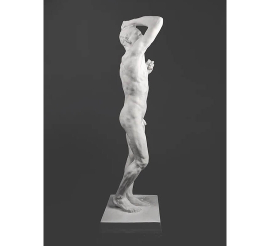 Estatua de la Edad de Bronce según Auguste Rodin