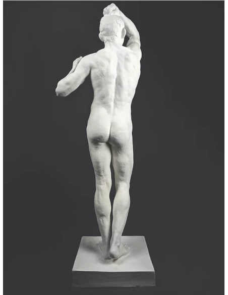 Estatua de la Edad de Bronce según Auguste Rodin