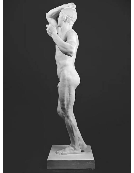 Estatua de la Edad de Bronce según Auguste Rodin