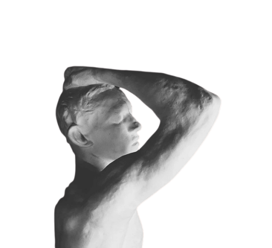 Statue de L'Age d'airain d'après Auguste Rodin