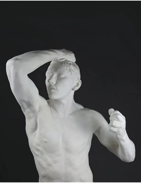 Estatua de la Edad de Bronce según Auguste Rodin