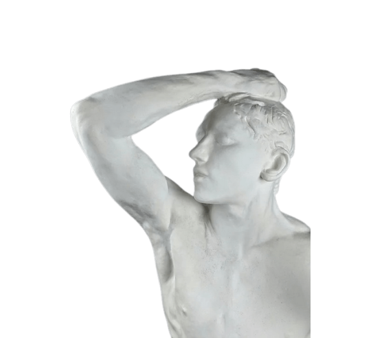 Estatua de la Edad de Bronce según Auguste Rodin