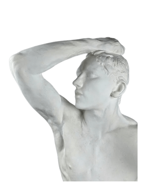 Estatua de la Edad de Bronce según Auguste Rodin
