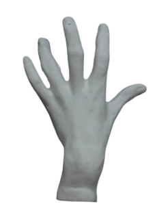 Escultura de mano llamada Mano de pianista según Auguste...
