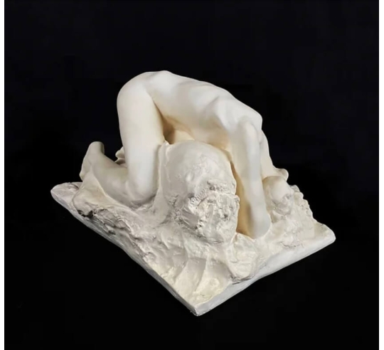 Sculpture The Danaid after Auguste Rodin