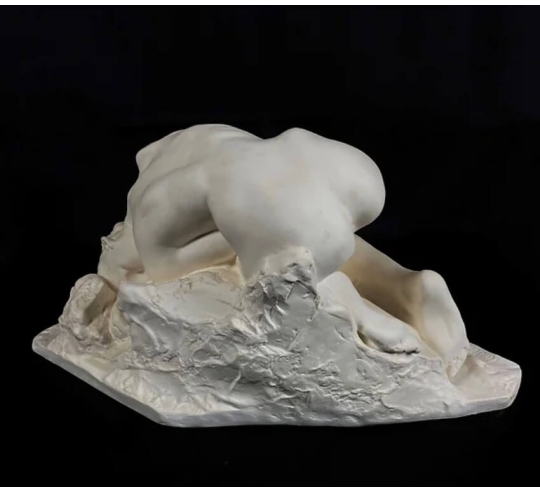 Sculpture The Danaid after Auguste Rodin