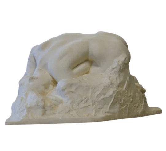 Sculpture The Danaid after Auguste Rodin