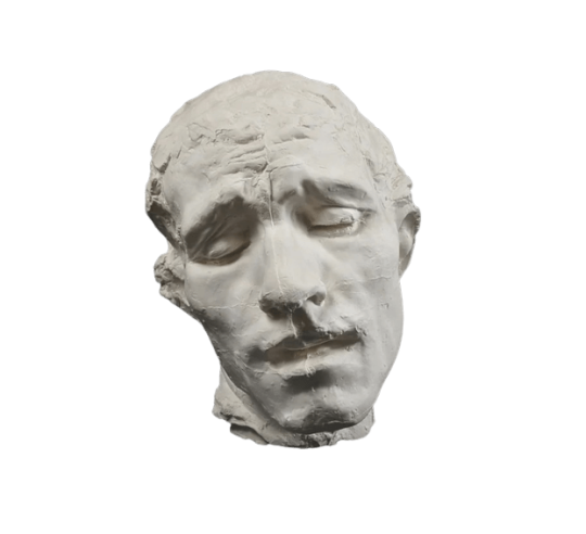 Sculpture the Head of Pierre de Wissant after Auguste Rodin