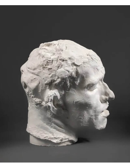 Sculpture la Tête de Pierre de Wissant d'après Auguste Rodin