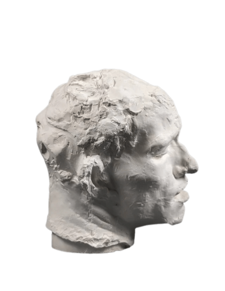 Sculpture la Tête de Pierre de Wissant d'après Auguste Rodin
