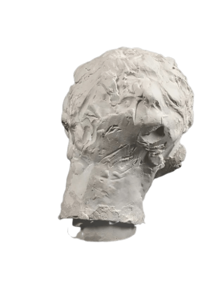 Sculpture la Tête de Pierre de Wissant d'après Auguste Rodin