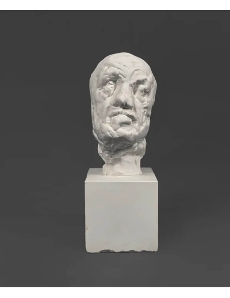 Little head of the Man with the Broken Nose after Auguste Rodin
