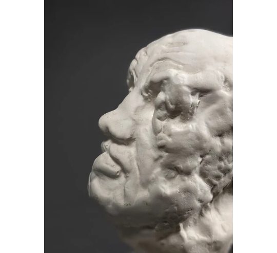 Petite tête de l'homme au nez cassé d'après...