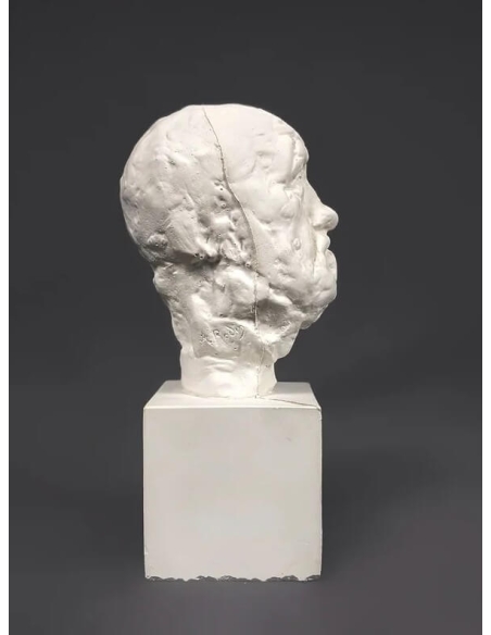 Little head of the Man with the Broken Nose after Auguste Rodin