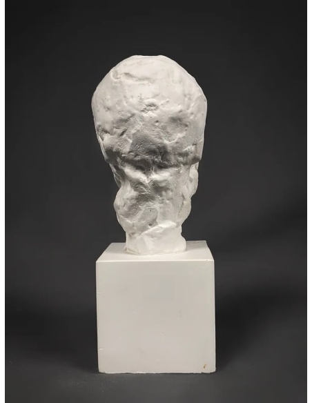 Petite tête de l'homme au nez cassé d'après Auguste Rodin