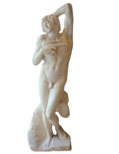 Statue du Captif dit L'Esclave mourant d'après Michel Ange