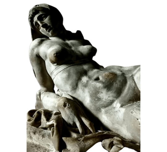 Statue de L'Aurore d'après Michel Ange
