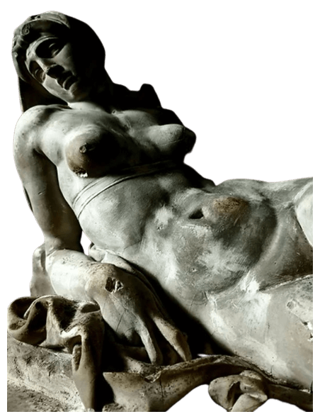 Statue de L'Aurore d'après Michel Ange