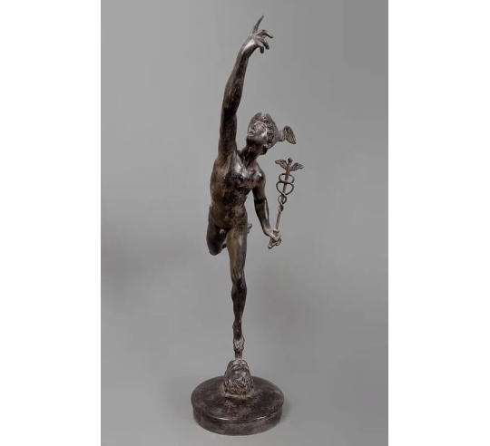 Statue du Dieu Mercure volant d'après Jean de...