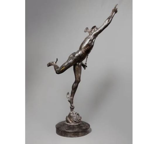 Statue du Dieu Mercure volant d'après Jean de...