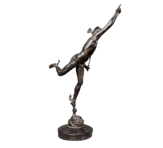 Statue du Dieu Mercure volant d'après Jean de...