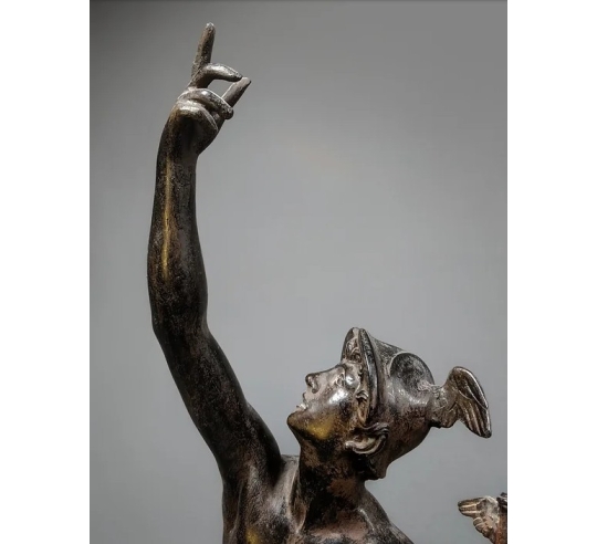 Statue du Dieu Mercure volant d'après Jean de...