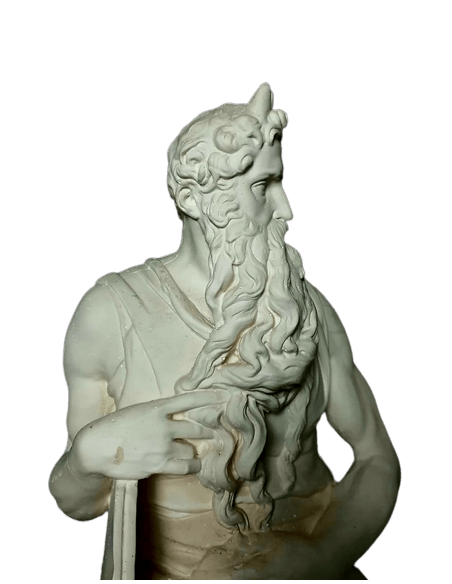 Statue du Moïse d'après Michel Ange