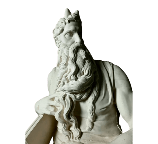 Statue du Moïse d'après Michel Ange