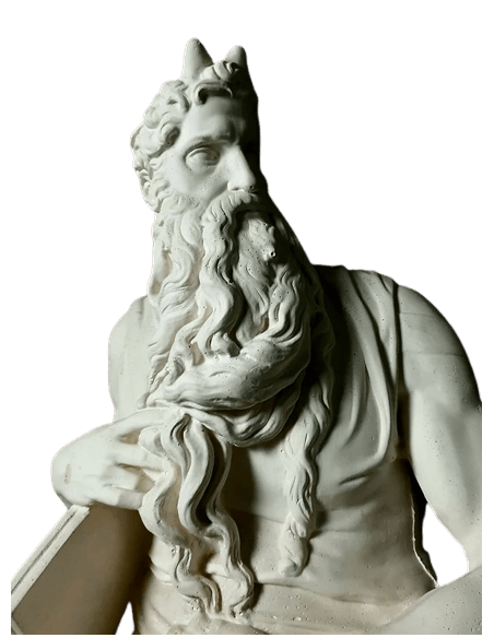 Statue du Moïse d'après Michel Ange