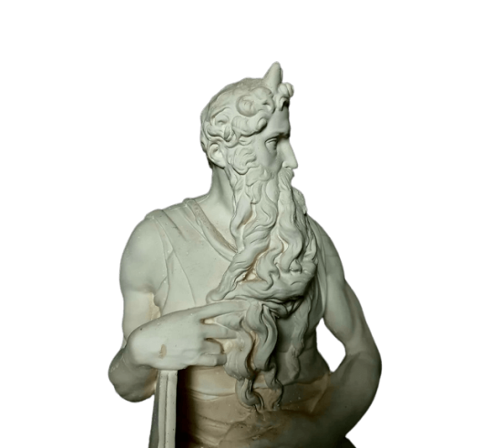 Estatua de Moisés segun Miguel Ángel