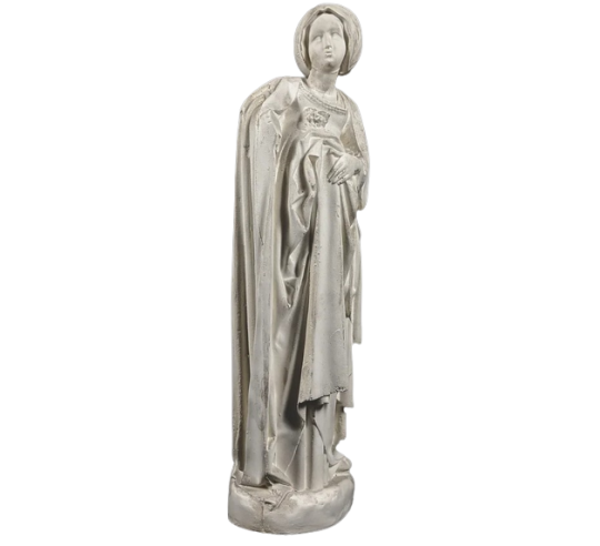 Estatua de Sibila con el birrete sepulcral del...